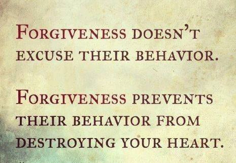 Forgiveness is our power to change the world.